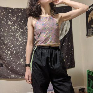 Teeki Meadow Mermaid Crop Top